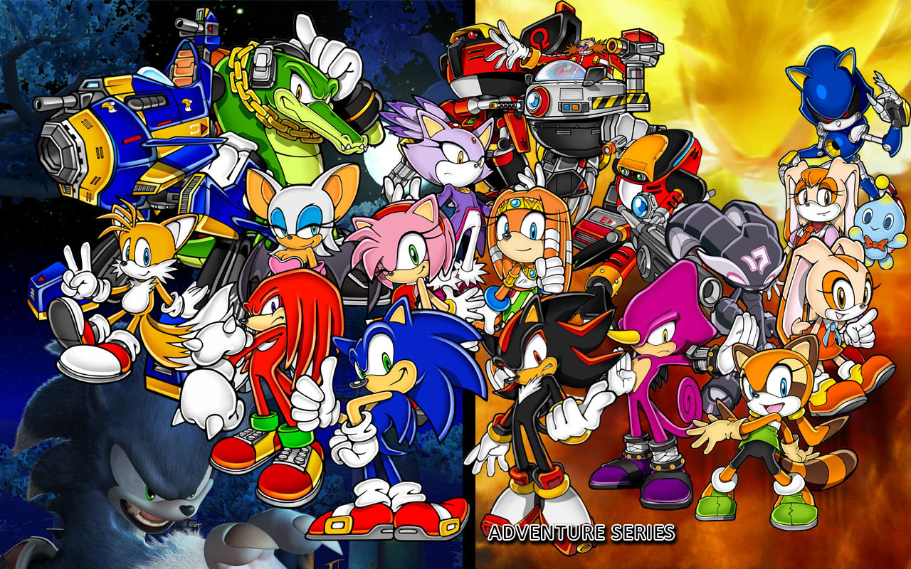 Sonic Adventure Wallpaper Toon By Crash36