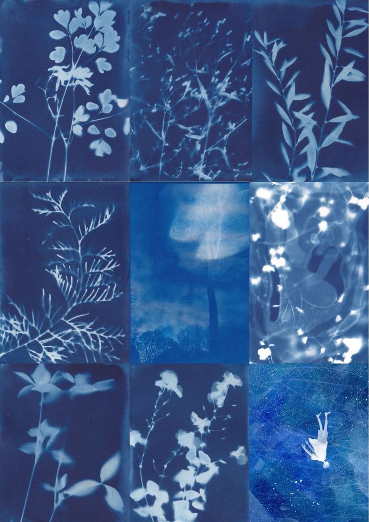 Indigo Album Printable Wallpaper
