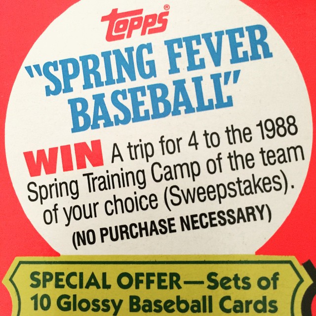 Thinking I might be a little late to the party on this one 87topps