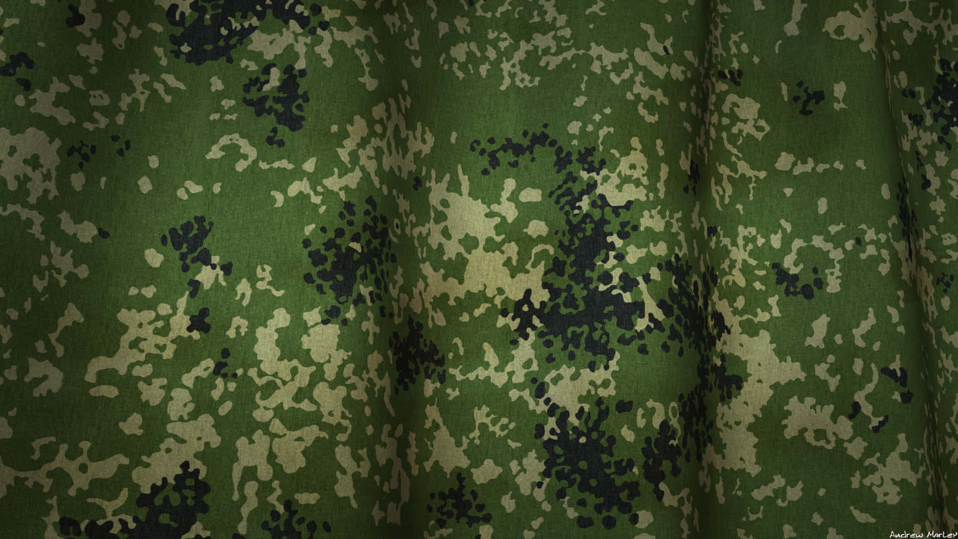 Green Digital Camo Wallpaper
