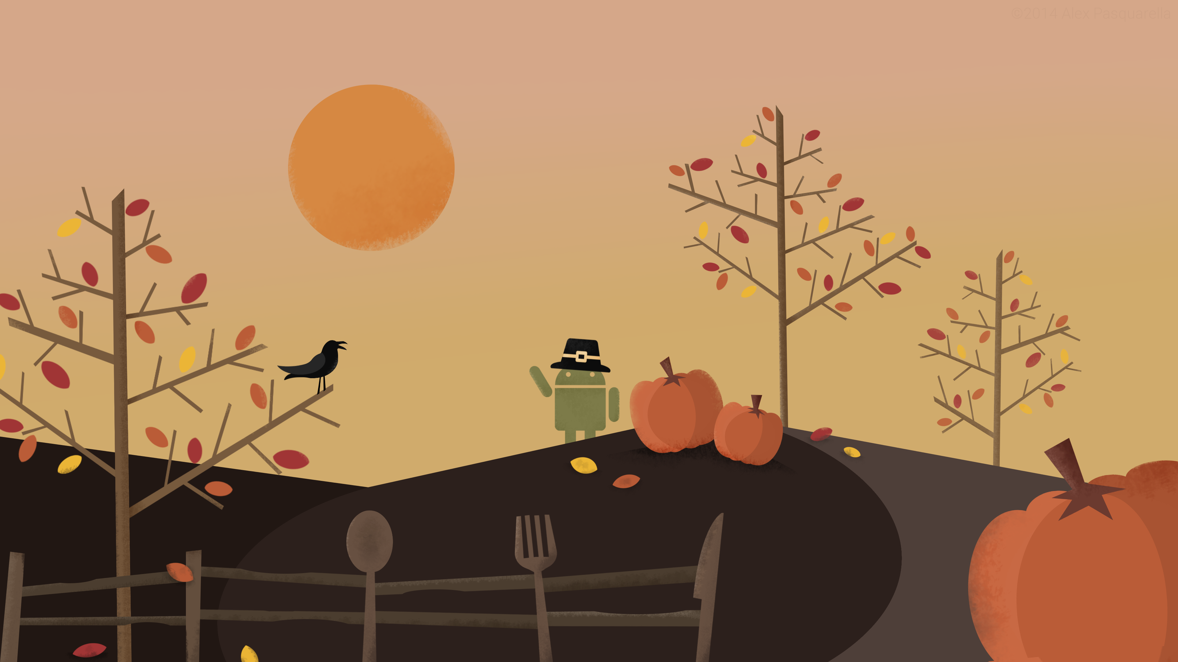 Happy Thanksgiving Andriod Background Day In