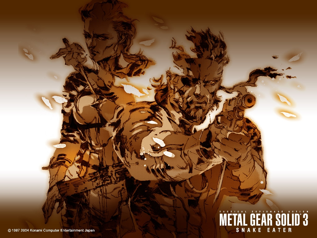 Wallpaper De Metal Gear Solid Snake Eater