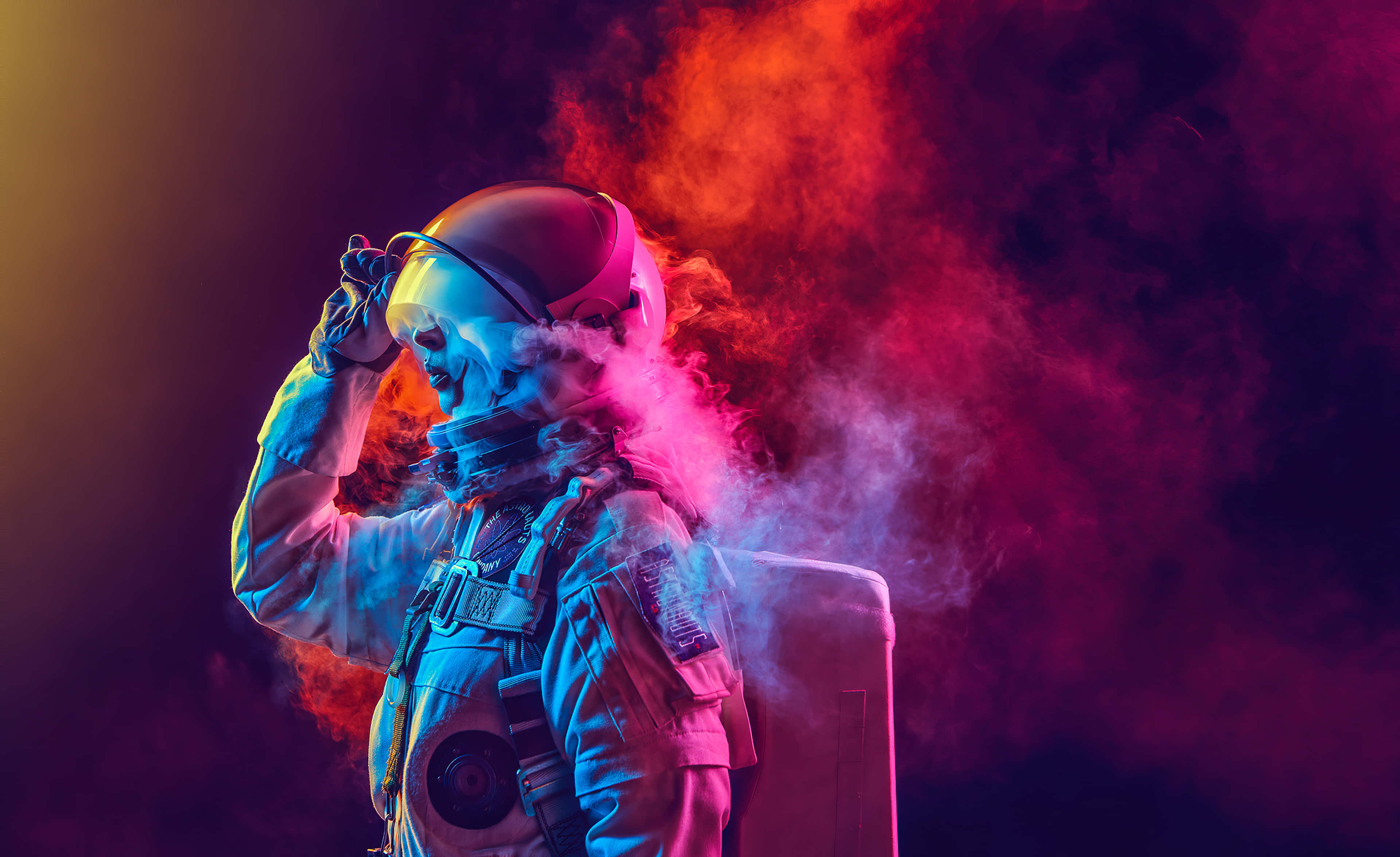 Colorful Smoke Wallpaper