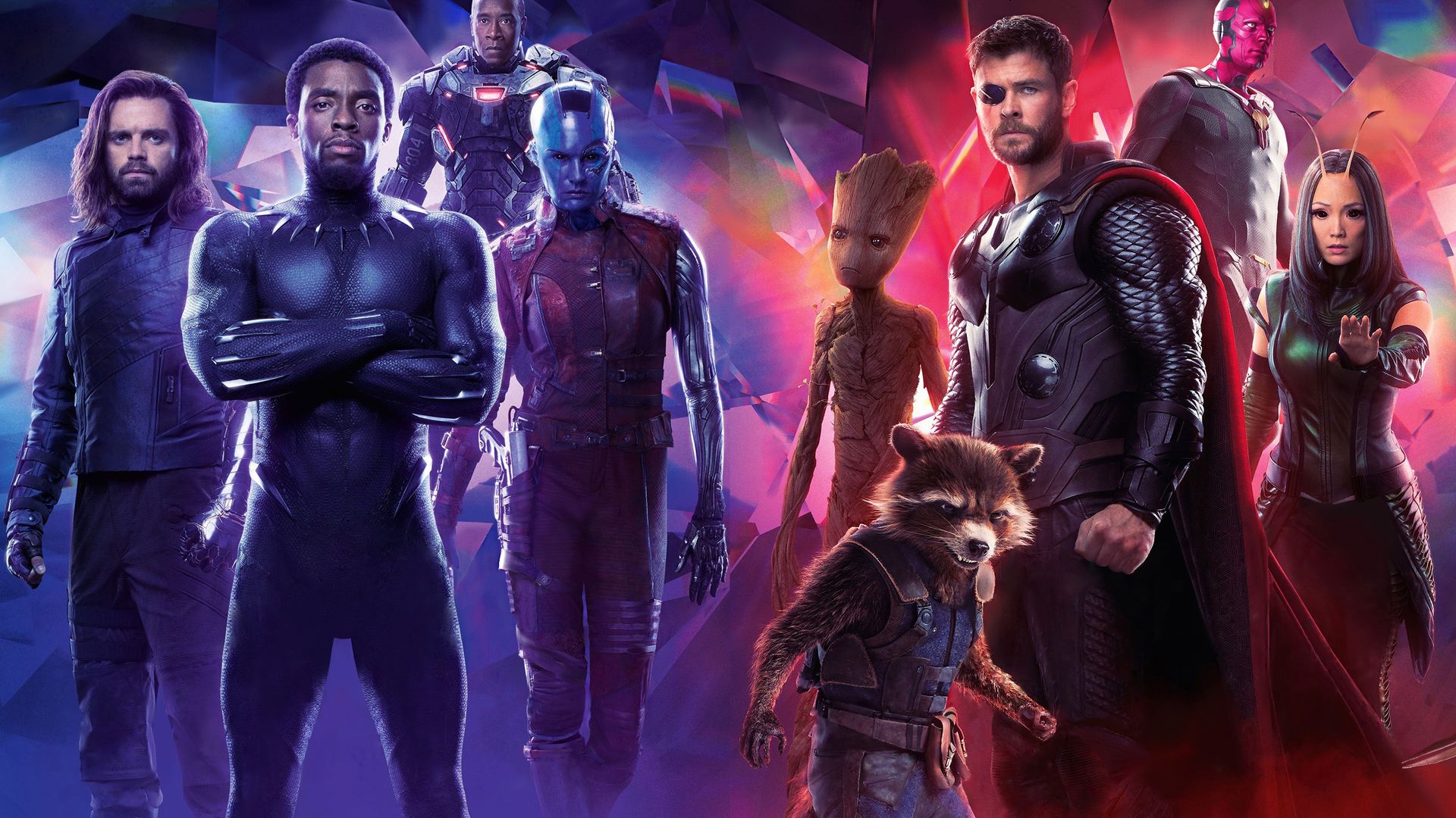 Black Panther Thor Vison Groot And More Wallpaper Stream