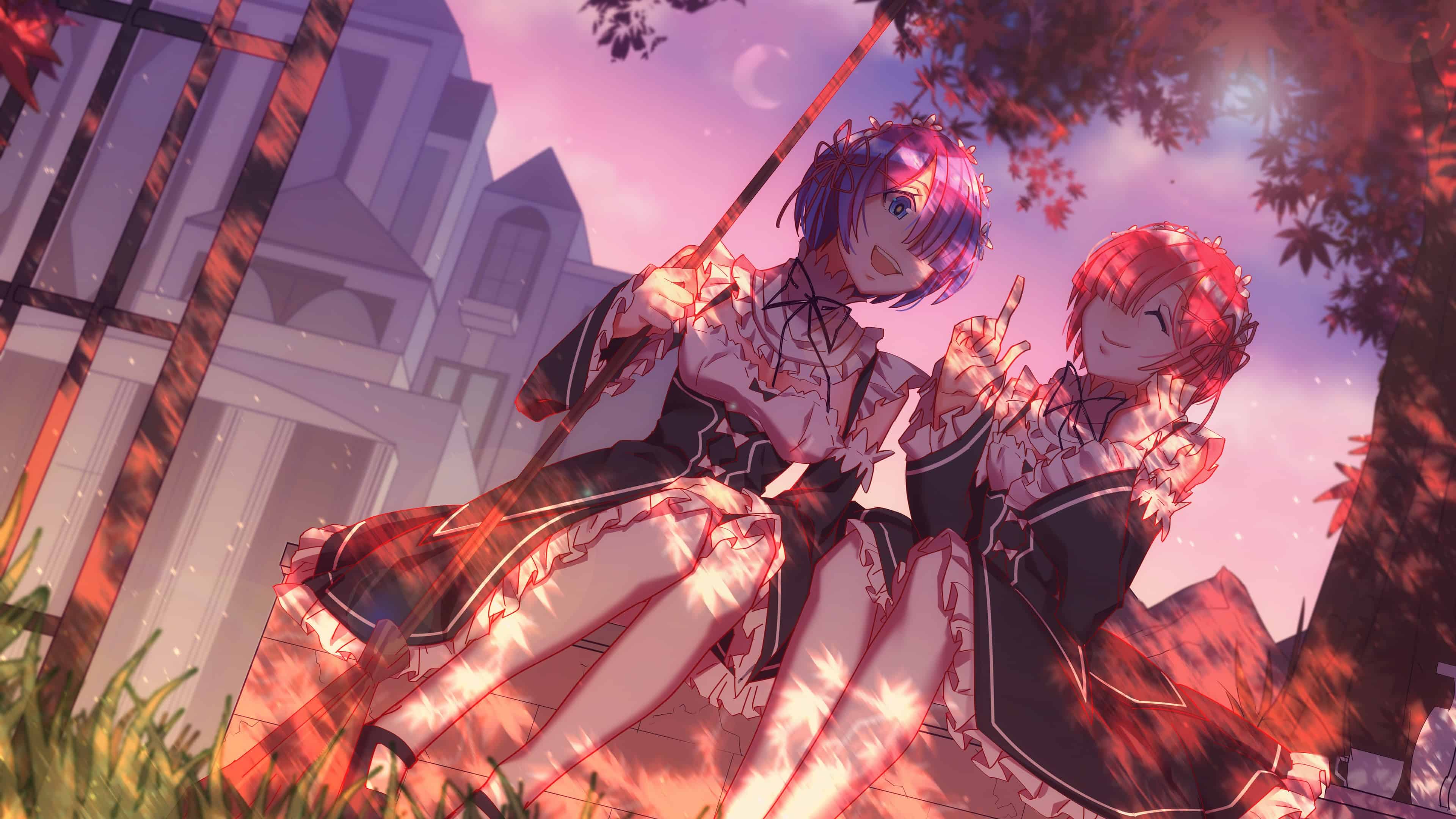 Re Zero Rem Wallpaper 4k Life In A Different World From