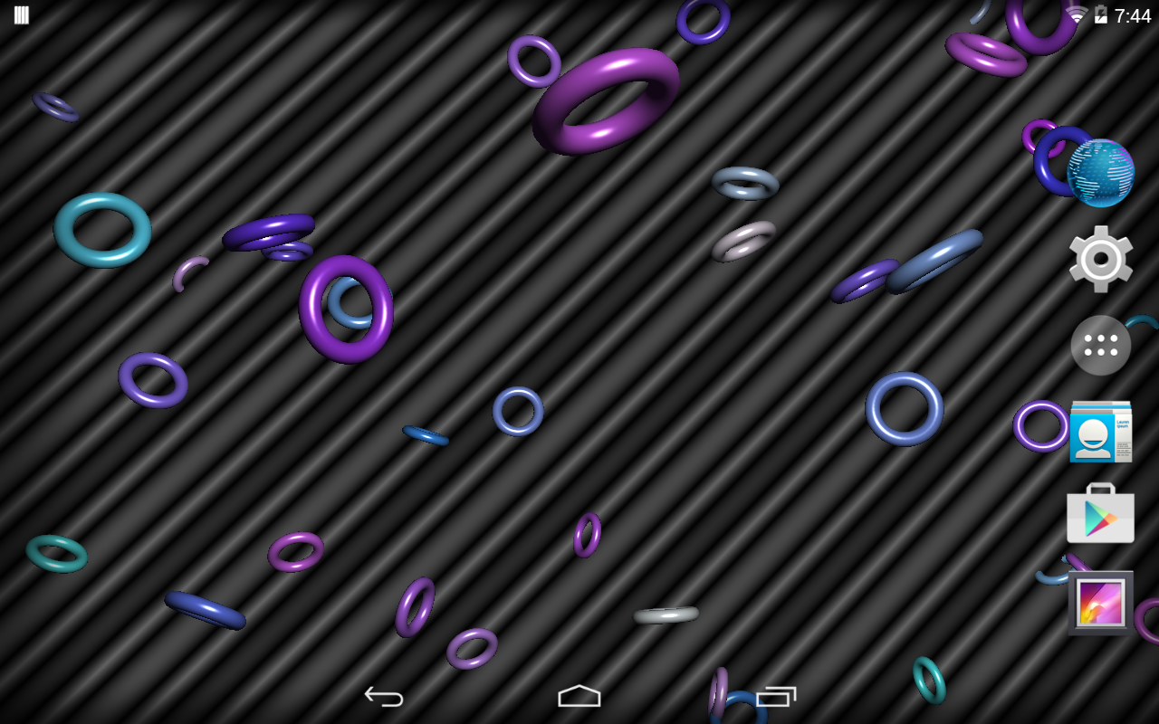 Trippy Rings Live Wallpaper Android Apps On Google Play