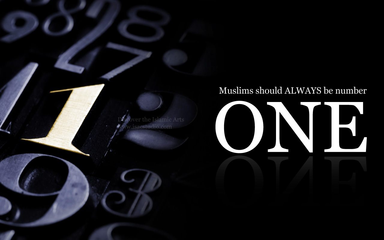 One Muslims Quotes Number Wallpaper High Quali