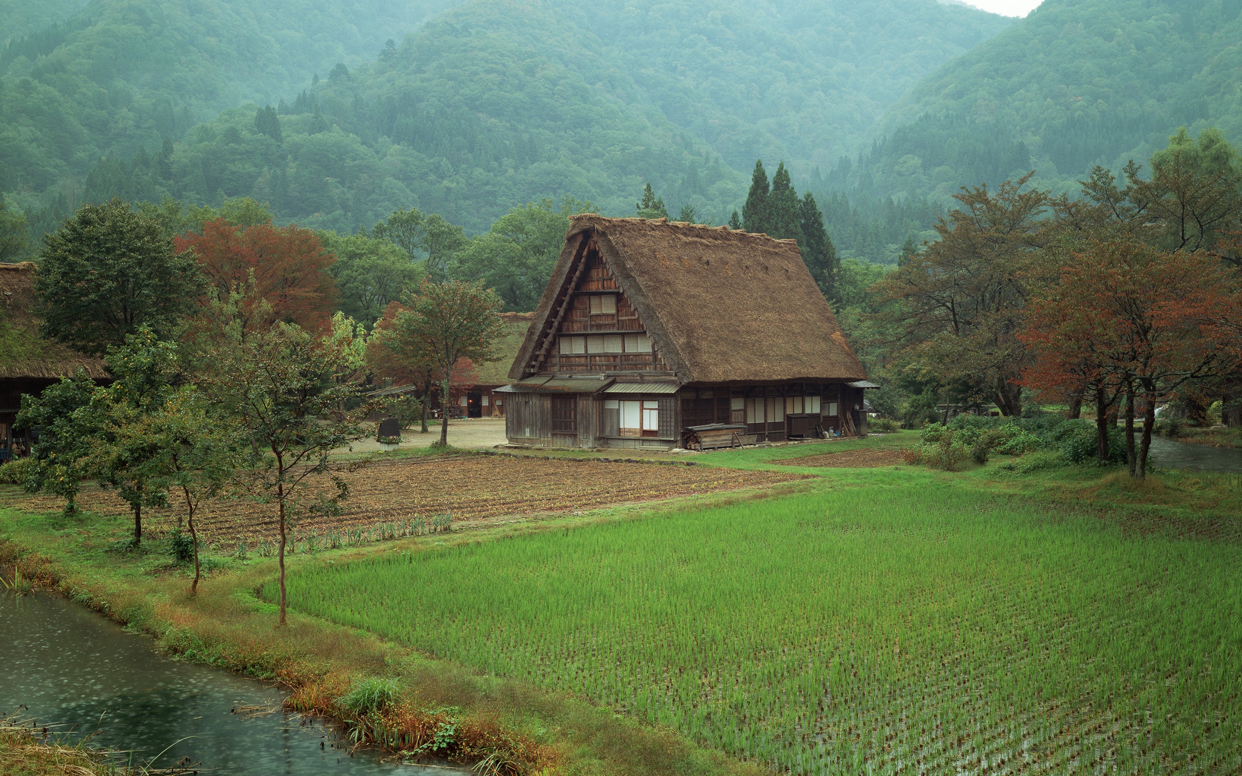  Free Download Village In The Mountains Hd Wallpaper Desktop 