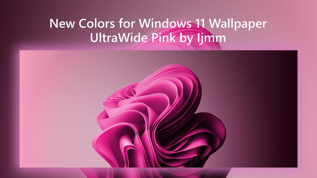 New Colors For Windows Wallpaper Pink By Ijmm