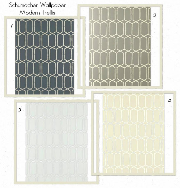 Free download Schumachers Imperial Trellis wallpaper in Black available ...