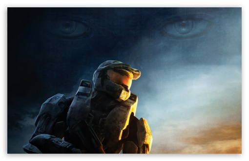Halo Game Master Chief HD Desktop Wallpaper Widescreen High