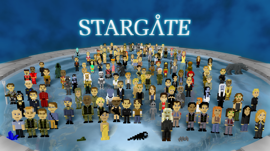 Ring Wallpaper Pixel Stargate