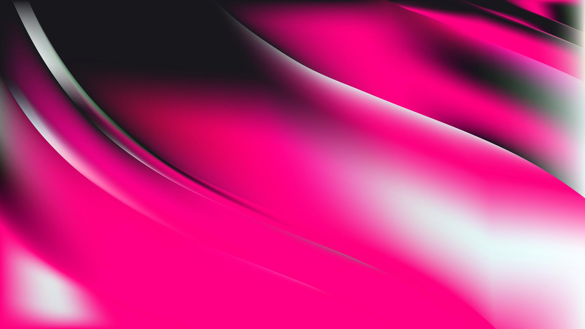 Abstract Pink And Black Wave Background Wallpaper