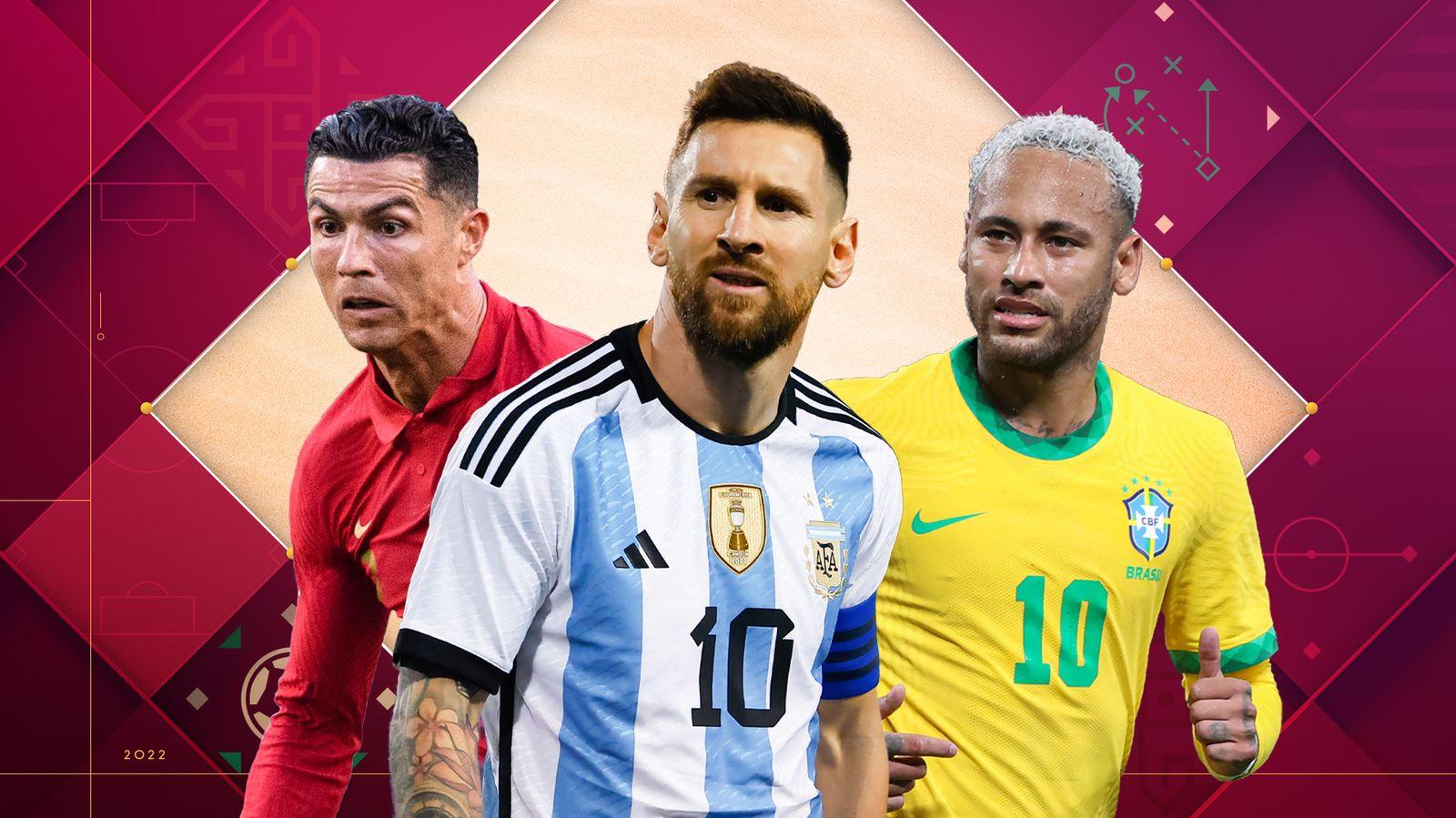 World Cup 2022 Lionel Messi Cristiano Ronaldo and Neymar among
