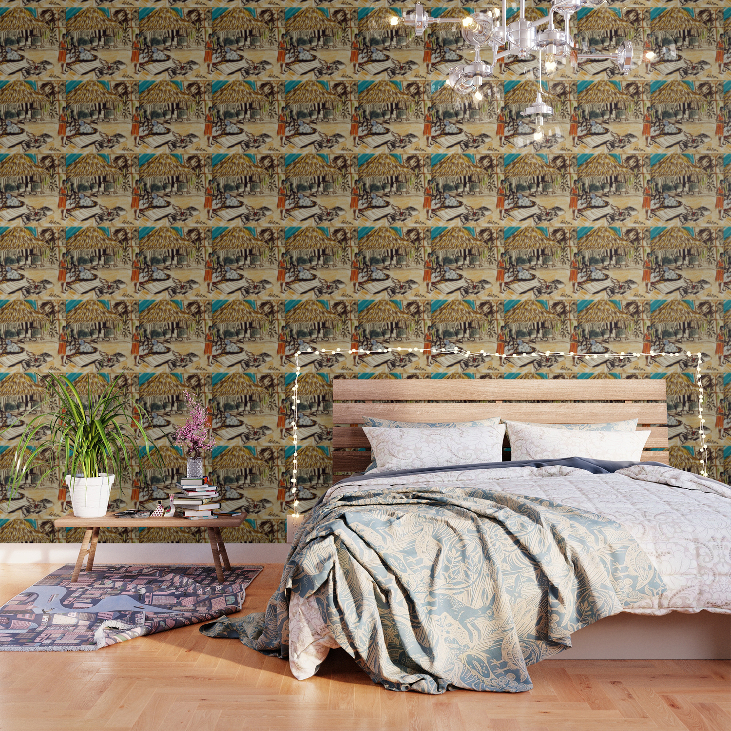 Uganda Homestead East Africa Wallpaper By Lipton Society6