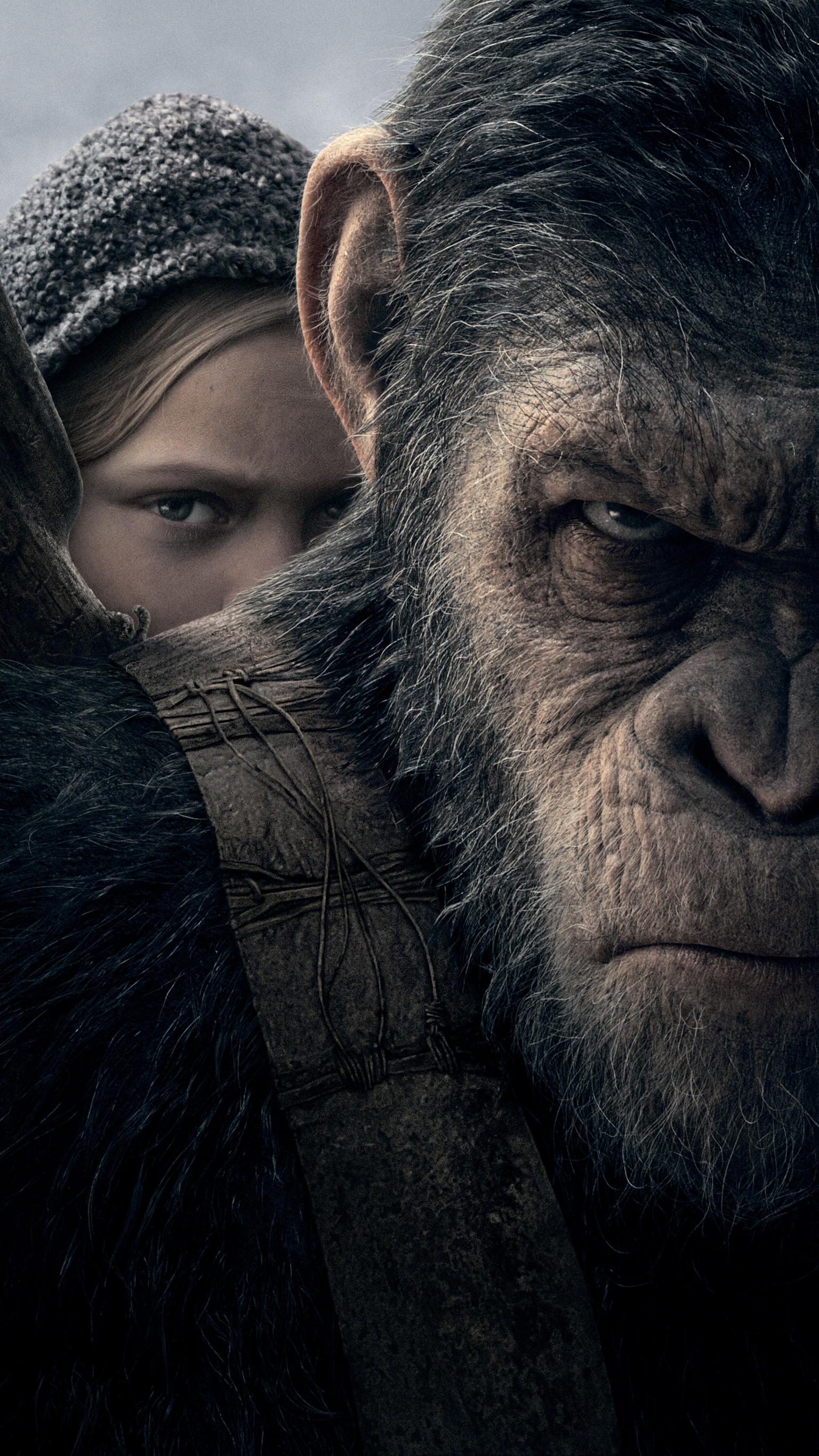 War For The Pla Of Apes Phone Wallpaper Moviemania