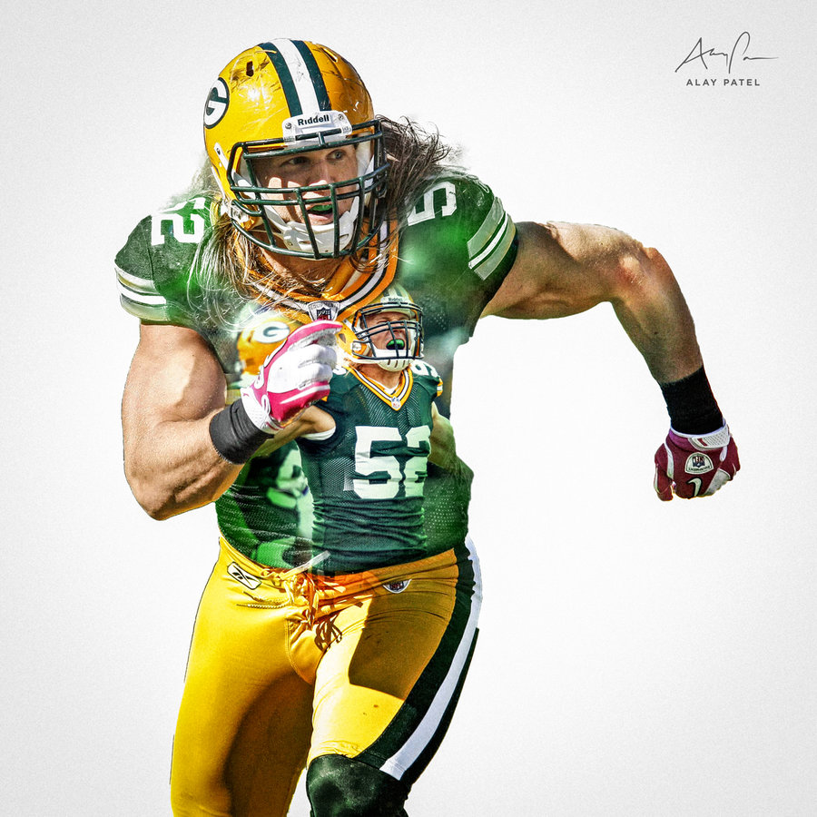 Clay Matthews Green Bay Packers By Alaypatel