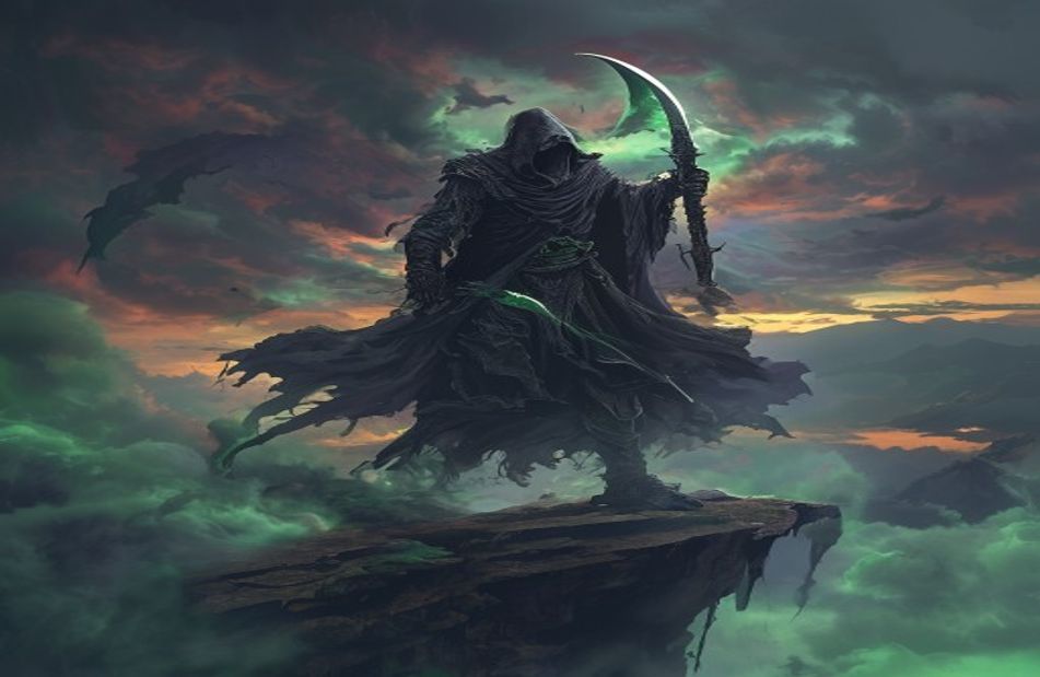 Badass Grim Reaper Wallpaper