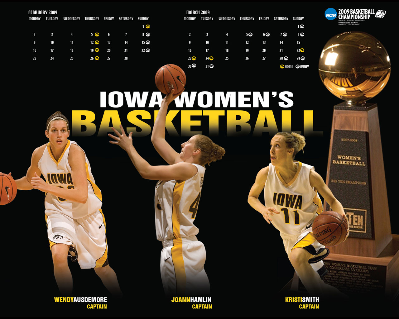 [50+] Iowa Hawkeye Basketball Wallpaper on WallpaperSafari