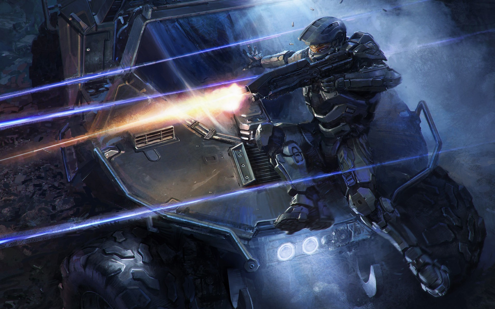 Halo Fantasy Art Video Games Master Chief Wallpaper HD