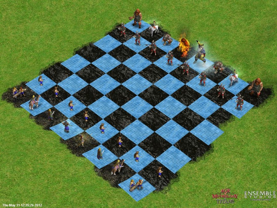 Age Of Mythology Chess Norse Setup By Meowmeowmeow21