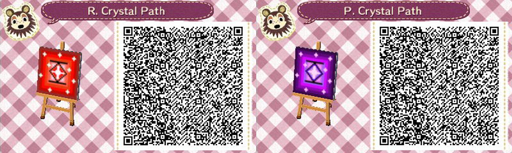 ACNL  Crystal Pathway QR Code 2 by ACNL QR CODEZ on