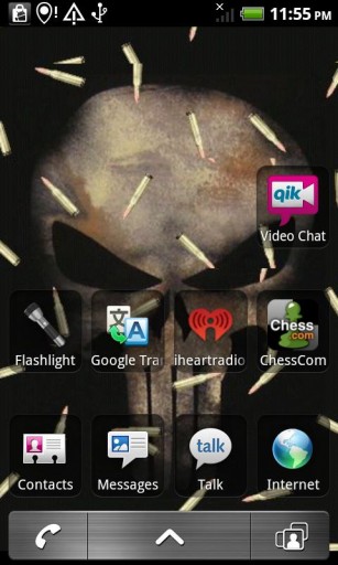 View bigger   Punisher Skull Live Wallpaper for Android screenshot