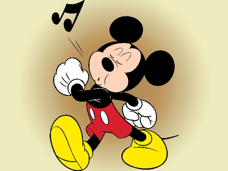 Mickey Mouse Wallpaper Archive Whistling