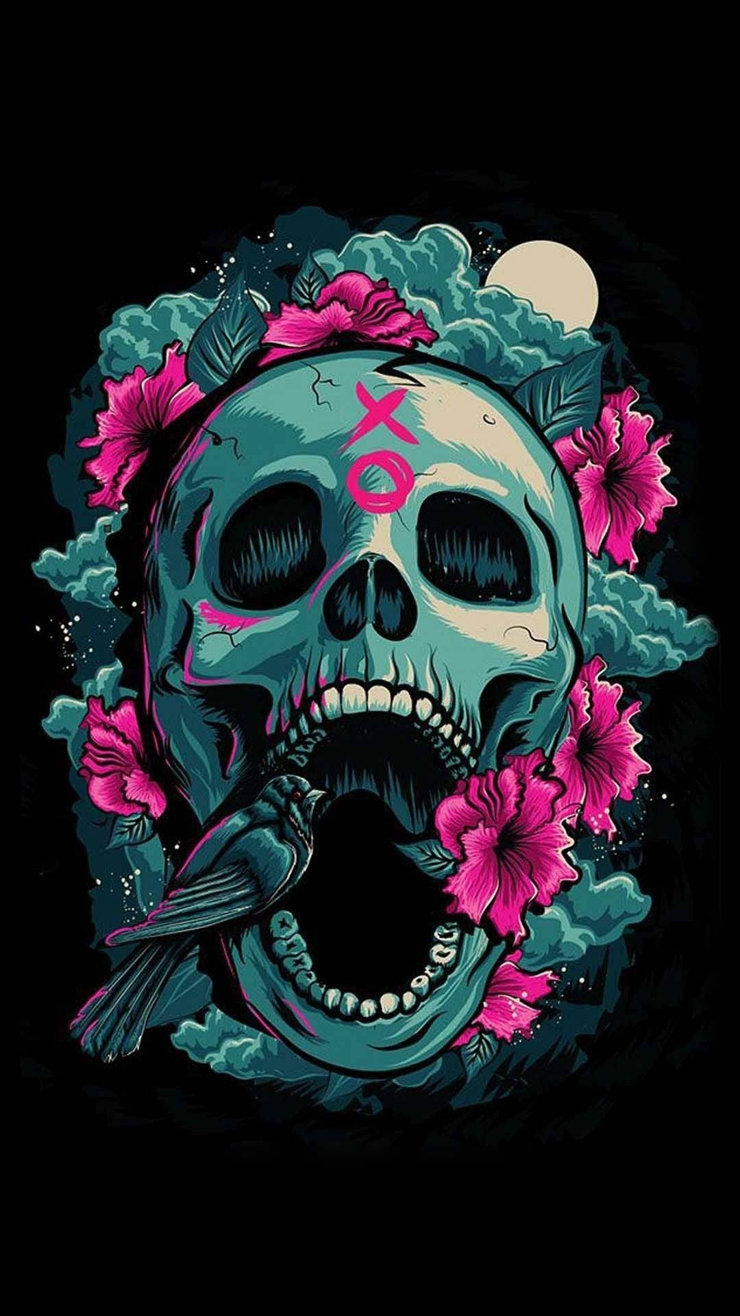 Skeleton Aesthetic Wallpaper