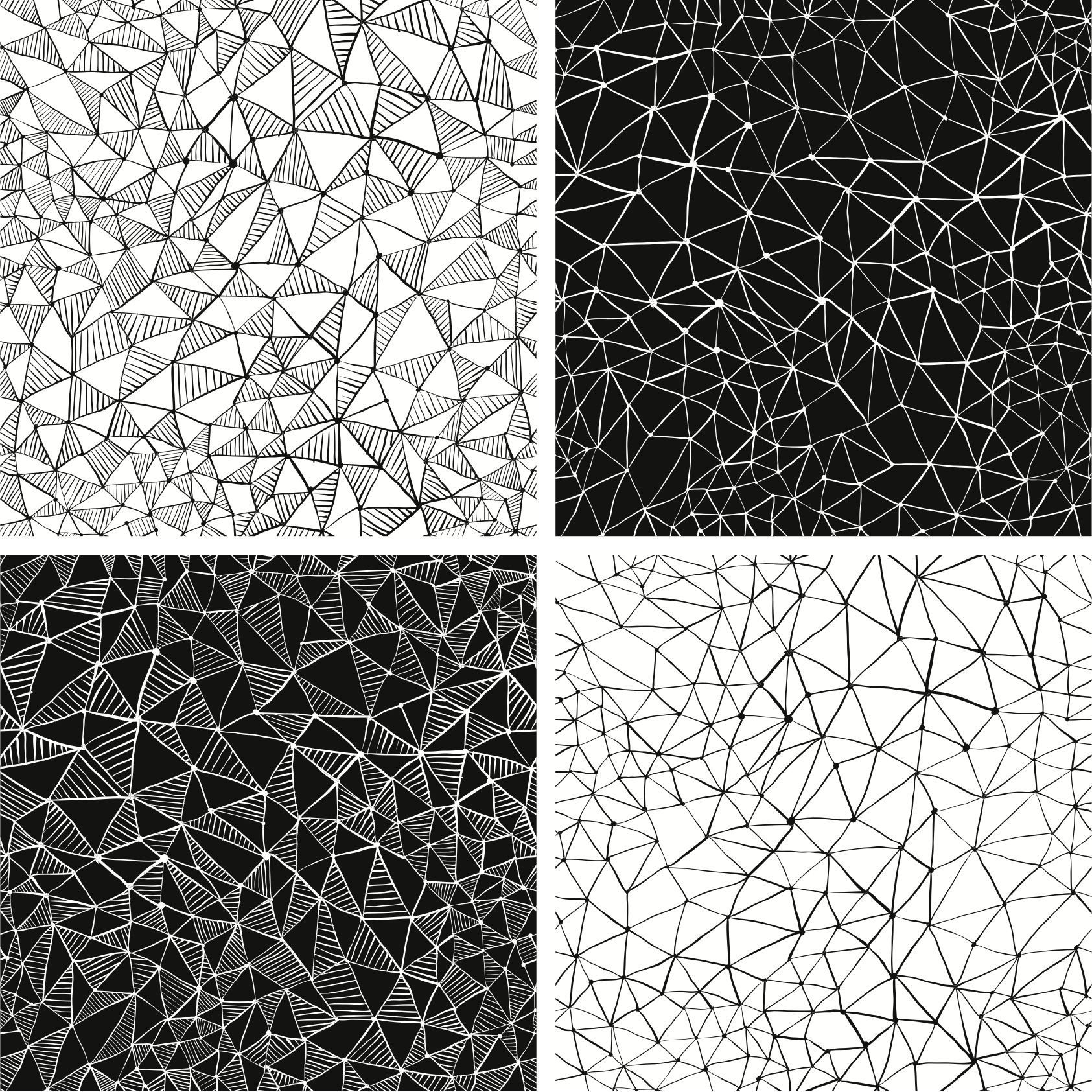 Wallpaper modern geometric patterns