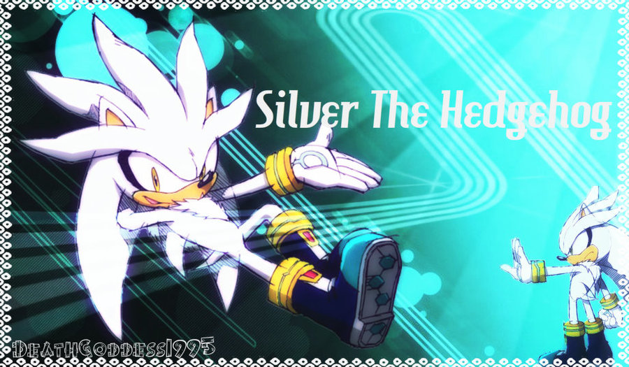 Silver the Hedgehog Wallpaper by DeathGoddess1995 on