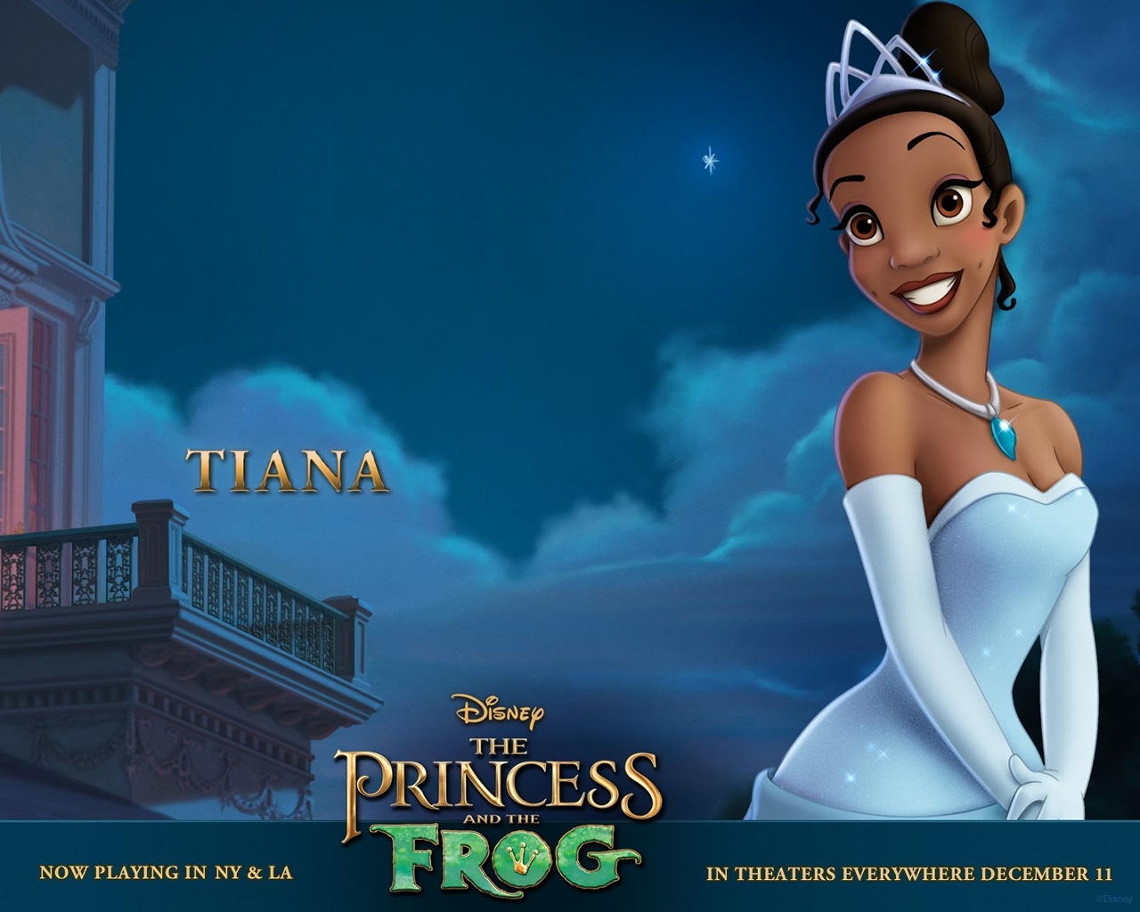 The Princess and the Frog Tiana desktop wallpaper 1280 x 1024 1280x1024