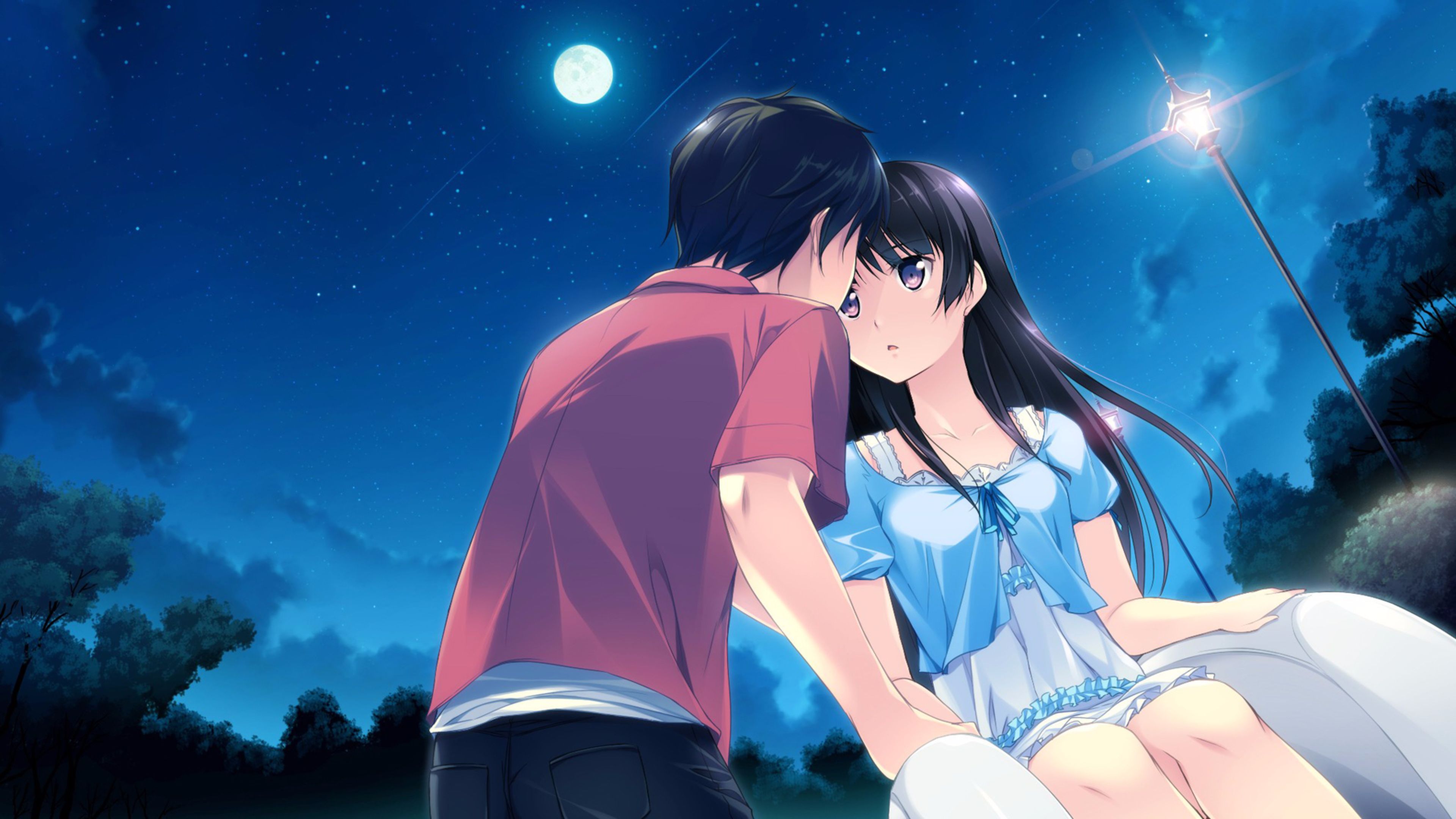 In Love 4k Anime Wallpaper
