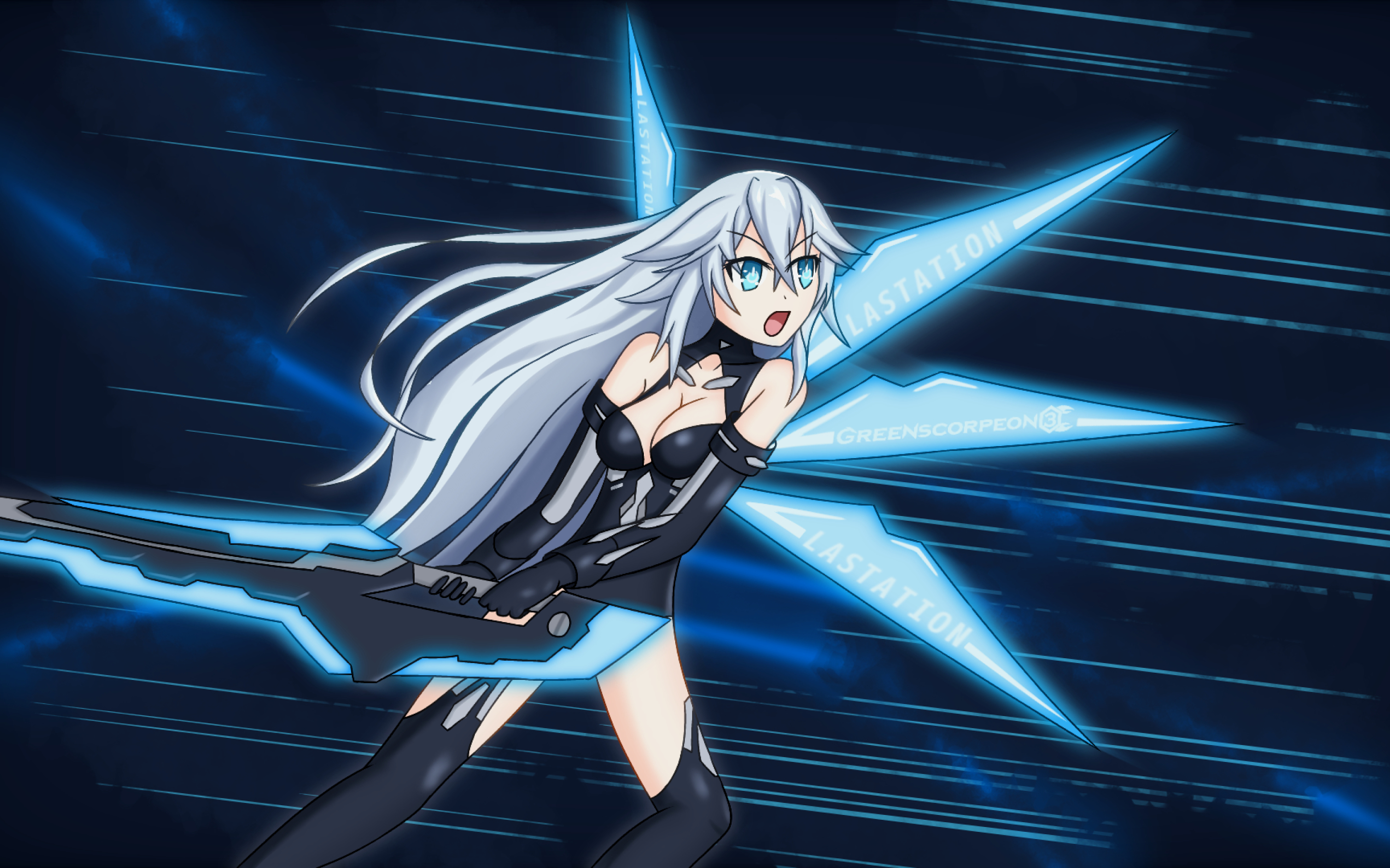 Hyperdimension Neptunia Macbook Pro Retina Wallpaper HD