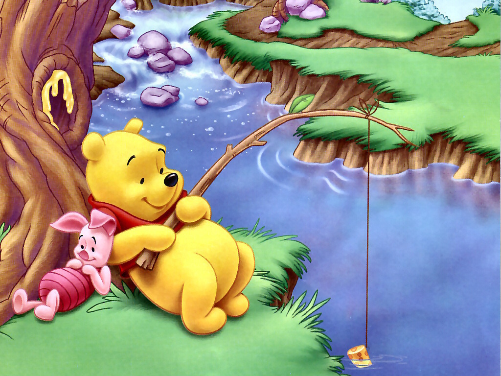 Winnie the Pooh and Piglet Wallpaper   Winnie the Pooh Wallpaper