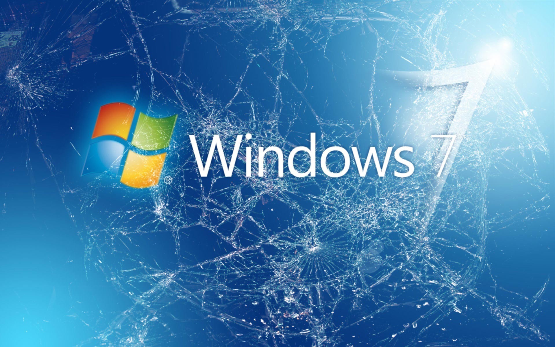 Windows 7 Wallpaper Broken Screen 211108