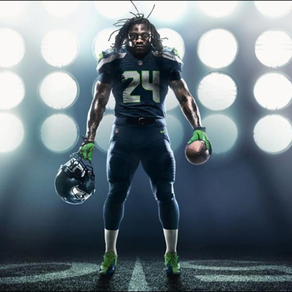 Marshawn Lynch Is Badass Ipad Wallpaper Photo Shared By shanie2 Fans