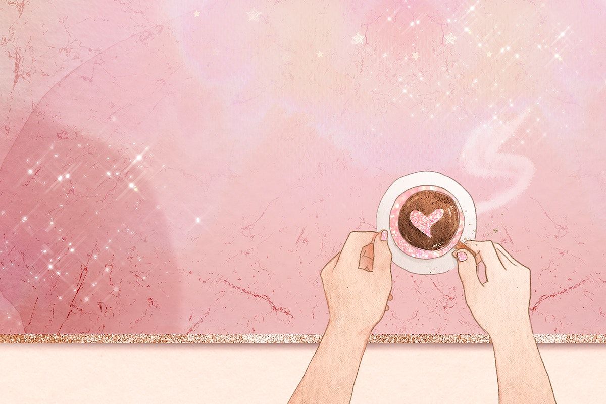 Coffee Aesthetic Wallpaper Illustration Image By Mindwaves23