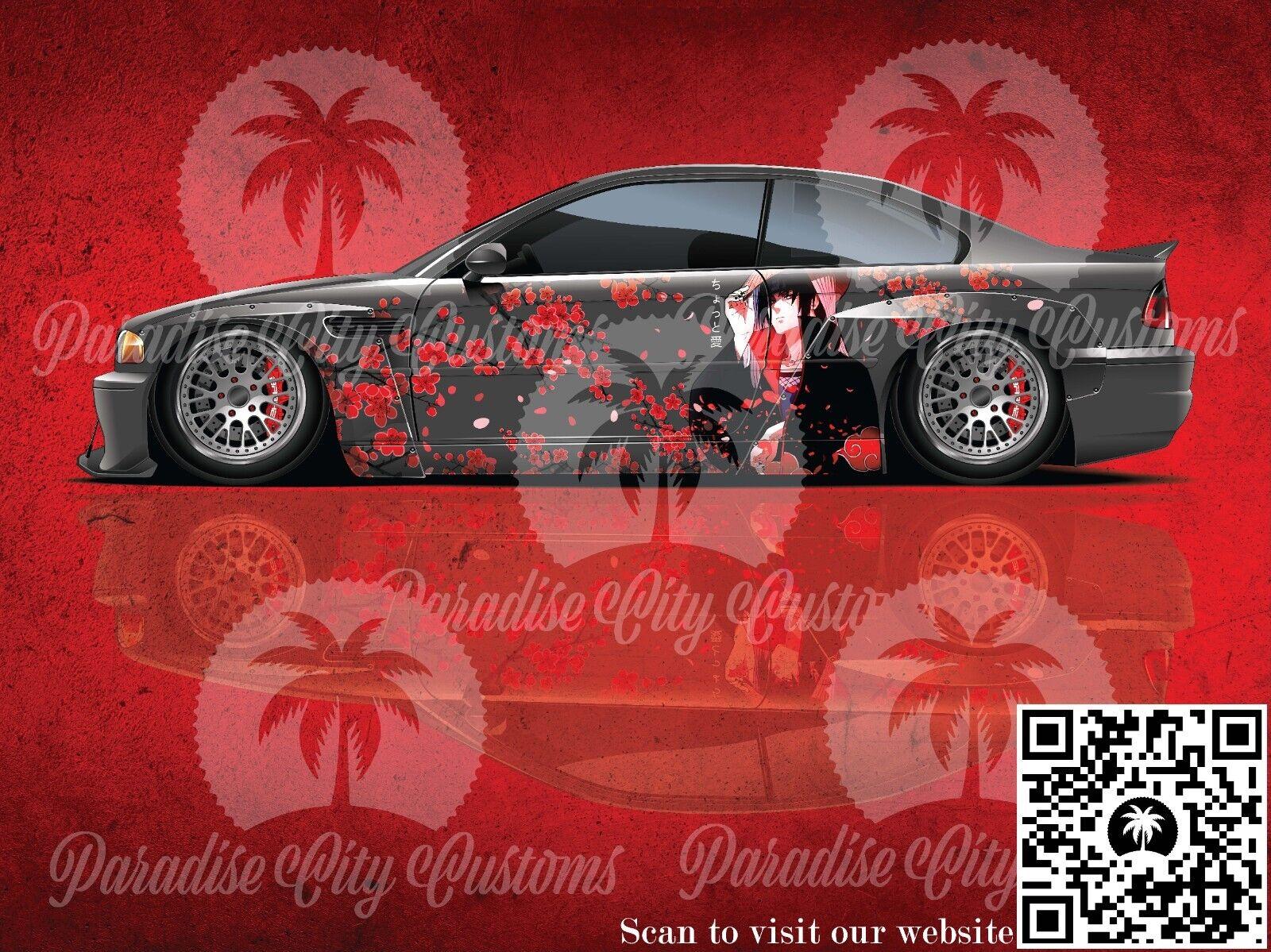 Anime Character Car Livery Universal Size Japanese Theme Vehicle