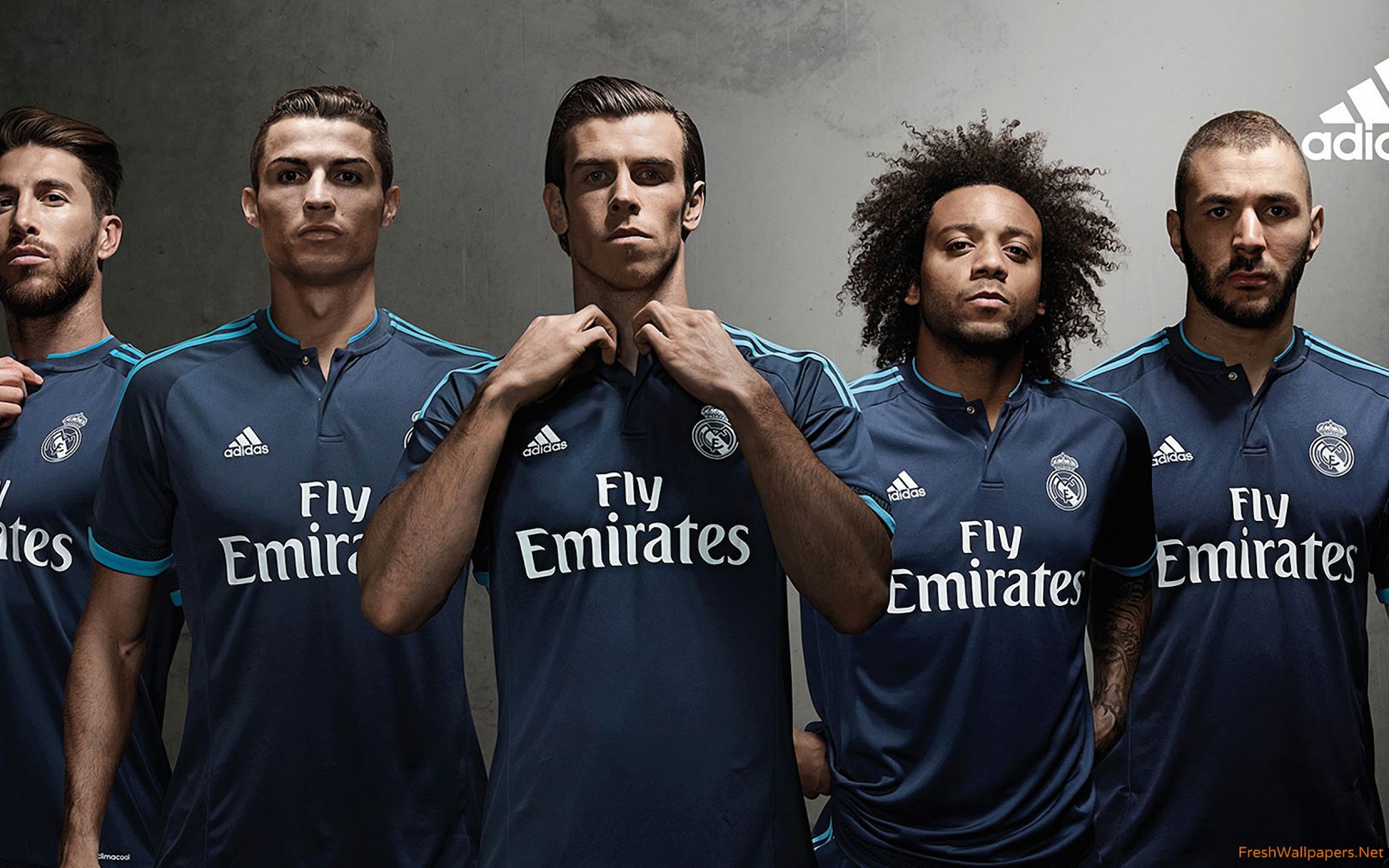 Real Madrid Adidas Third Kit Wallpaper Freshwallpaper