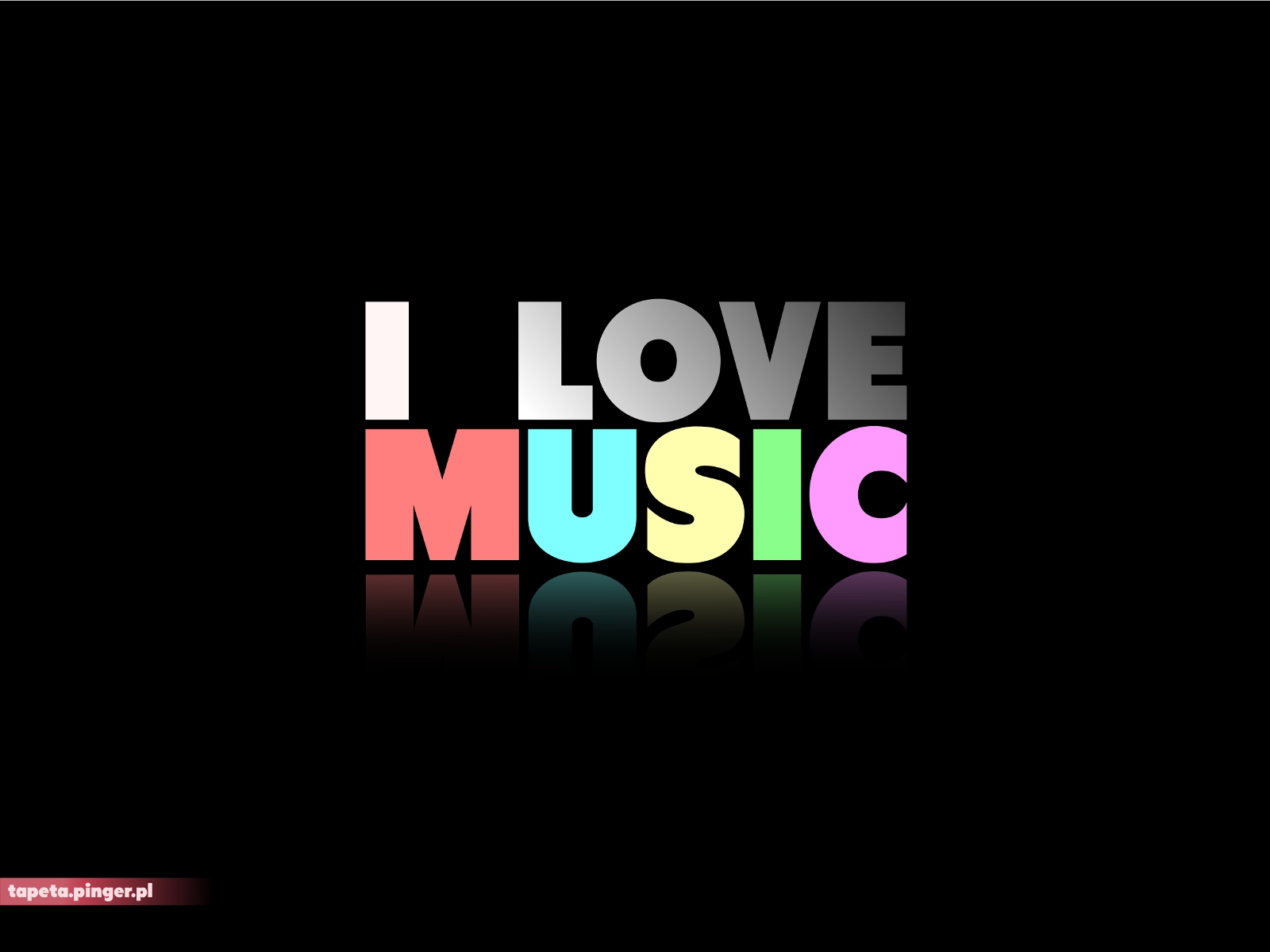 Love Music Tapeta Wallpaper Tapety Muzyka