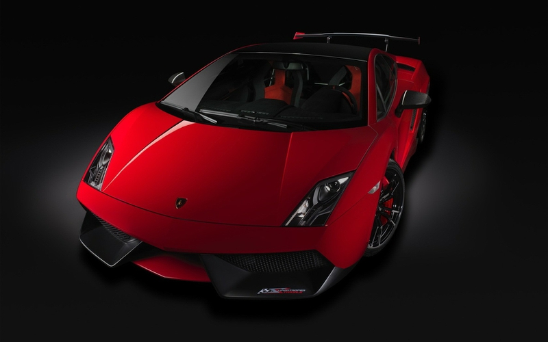 Black Red Cars Lamborghini Wallpaper HD