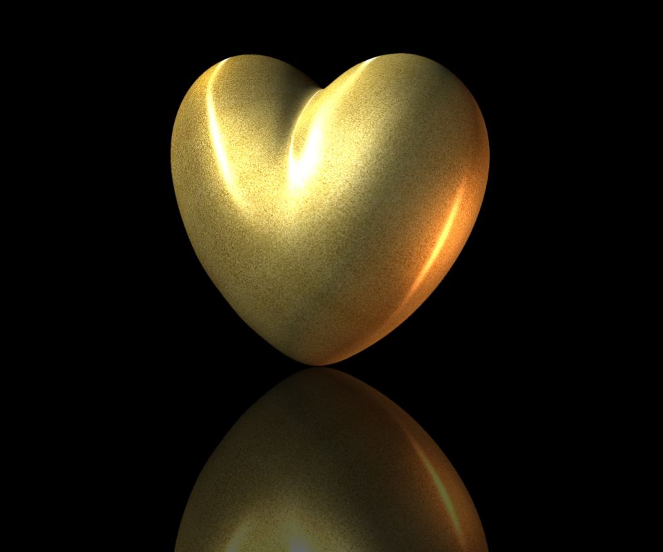 Free download Stripe gold heart do what you love iphone background phone  wallpaper [640x1136] for your Desktop, Mobile & Tablet, Explore 40+ Gold  Hearts Wallpaper