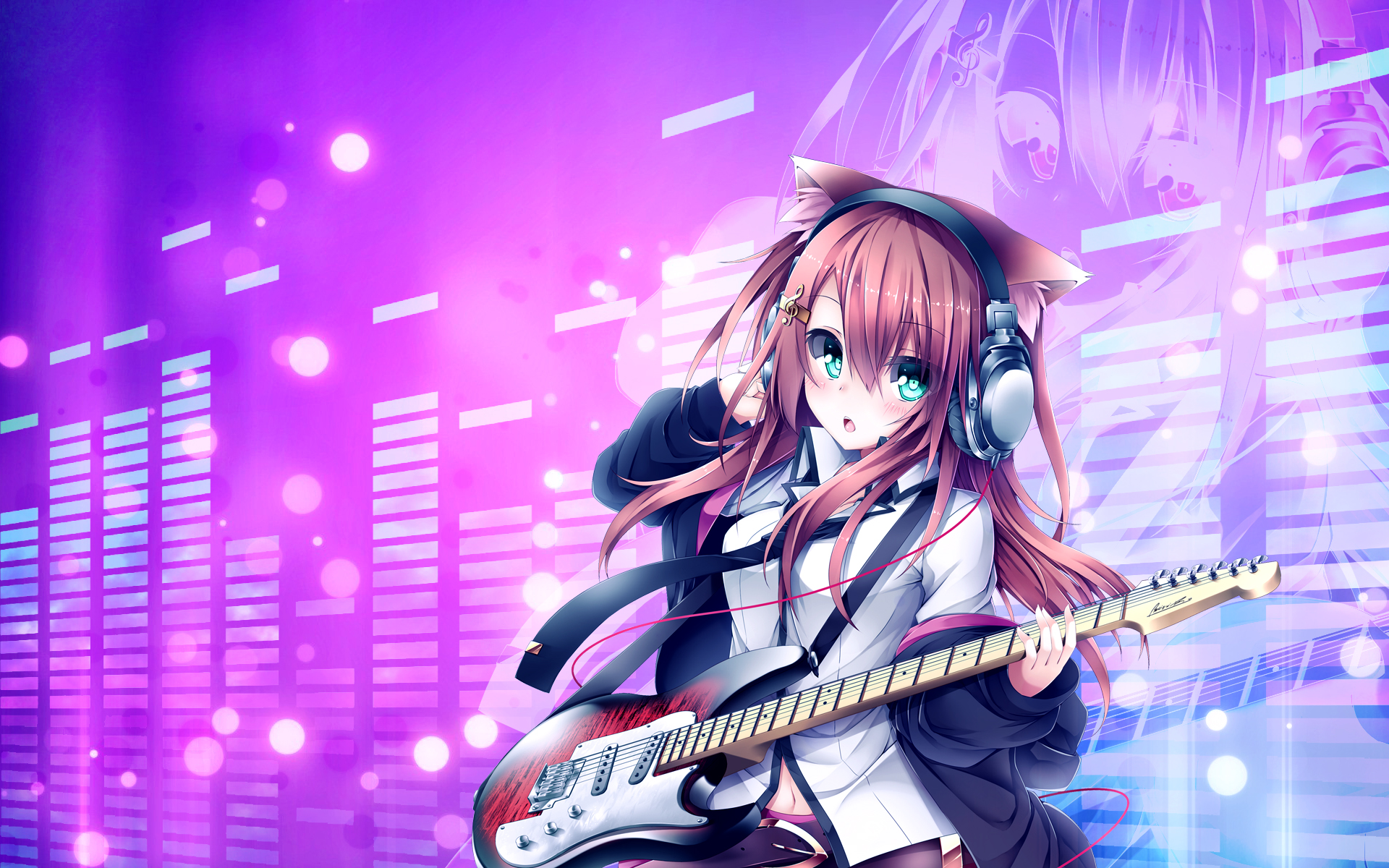 Guitar Anime Girl Wallpaper HD Wallpaperlepi
