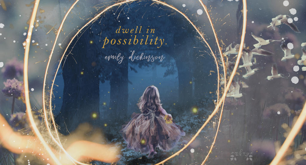 Dwell in possibility   Emily Dickinson   Wallpaper by 1024x554