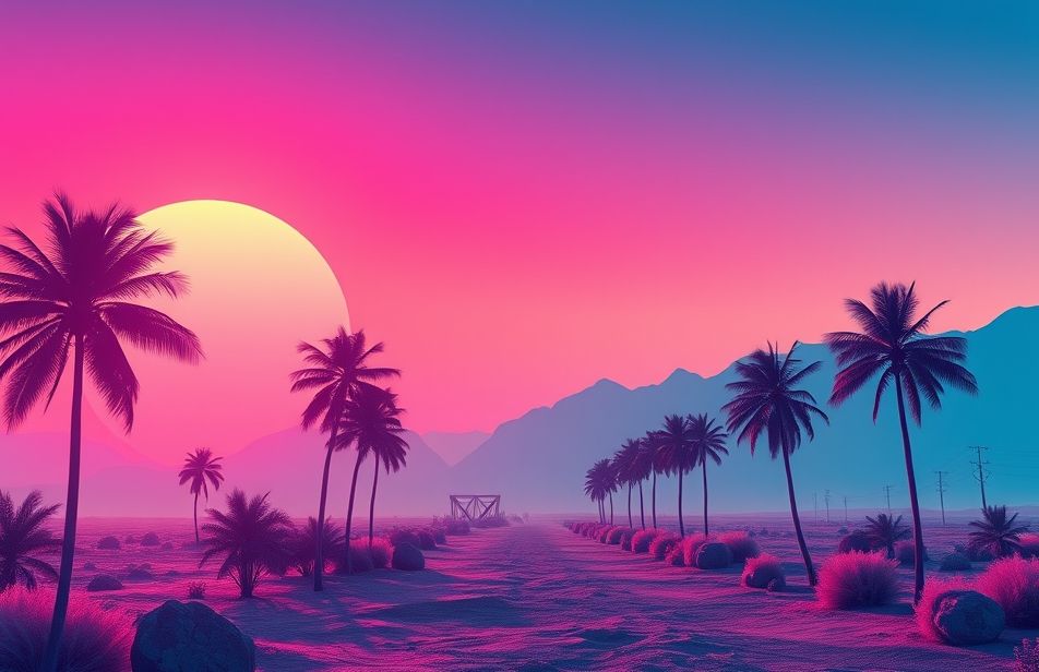 Retrowave Wallpaper