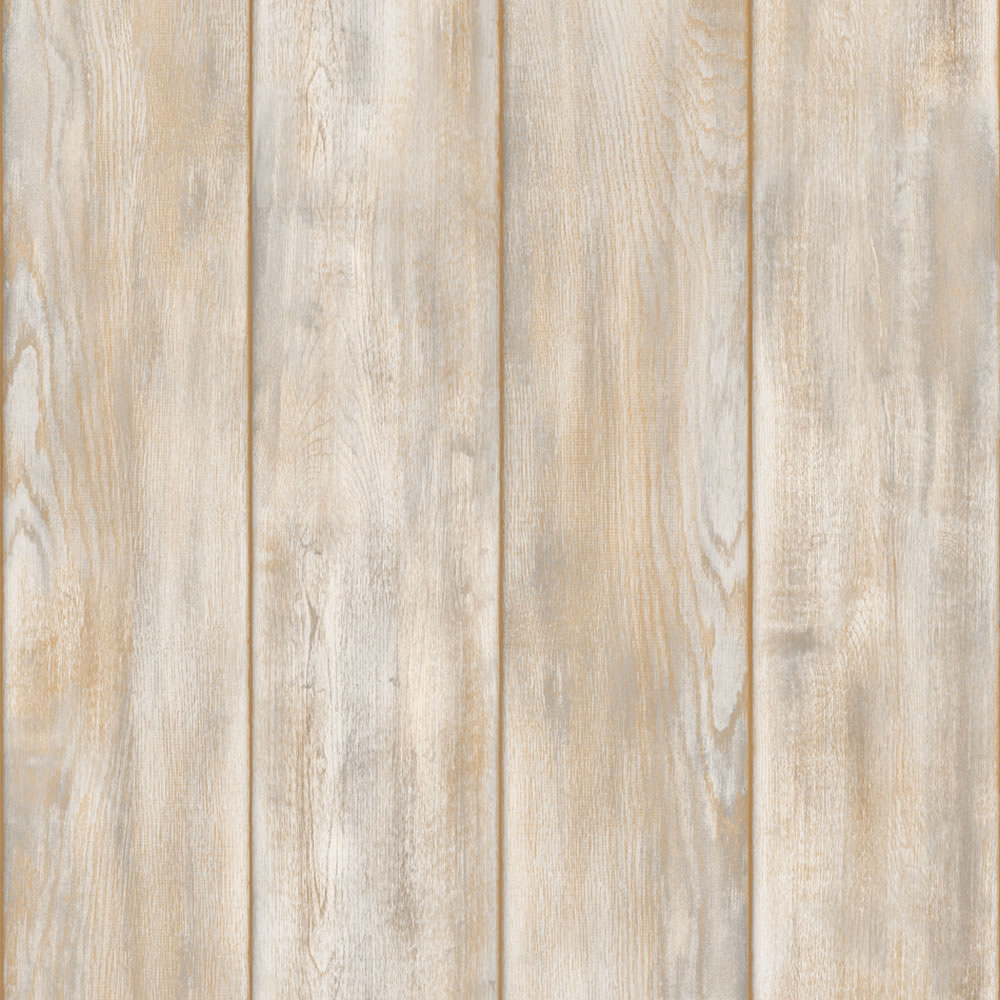 Muriva Washed Wood Panel Blue Wallpaper At Wilko