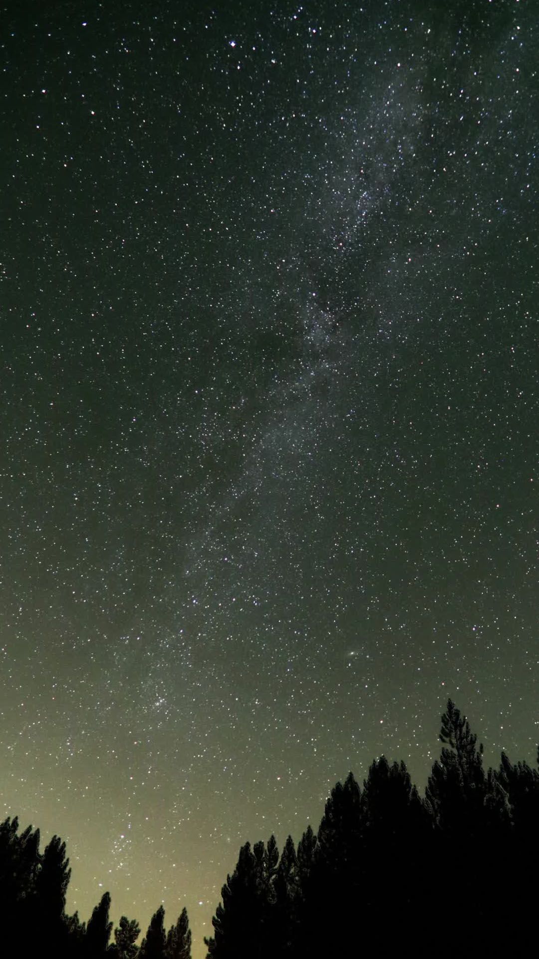 Nature starry night sky HD Samsung S4 wallpaper