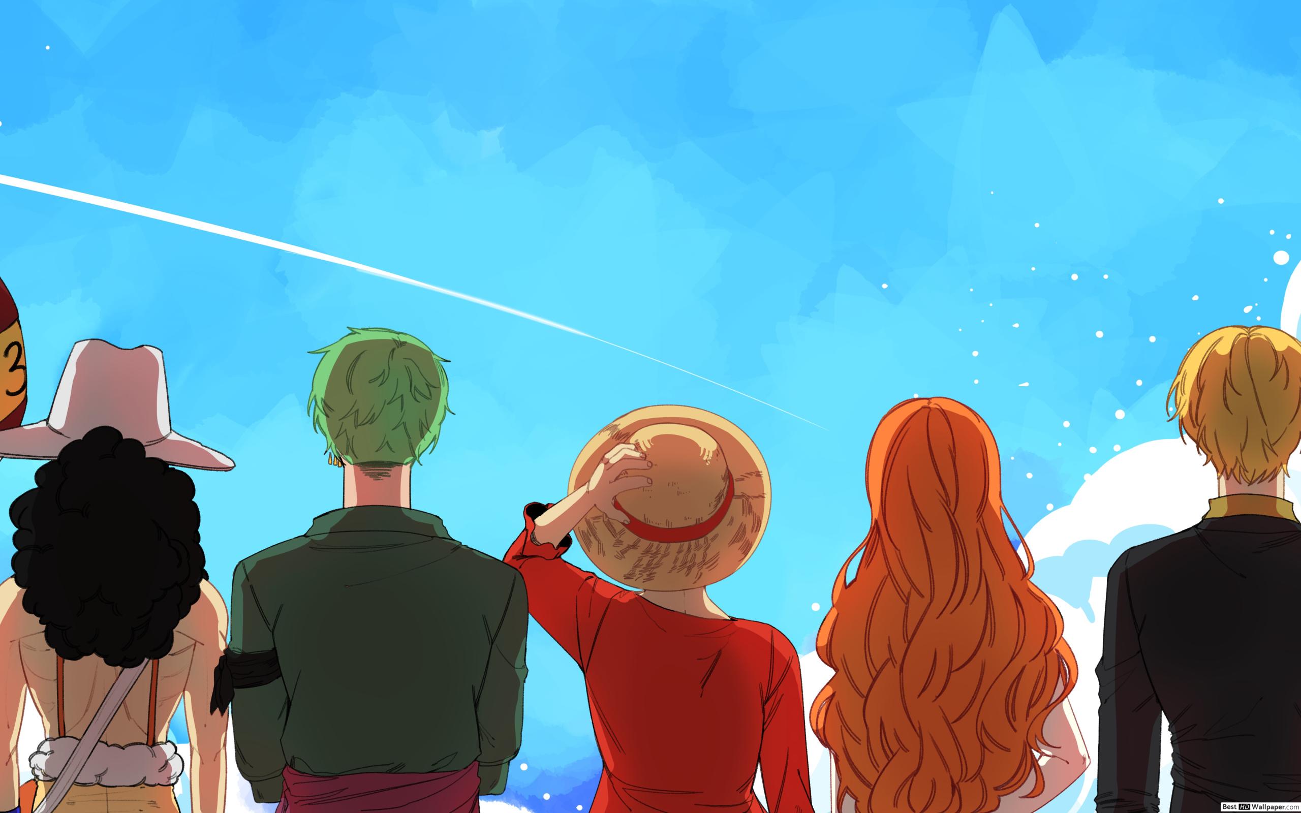 One Piece Mugiwara Crew HD Wallpaper