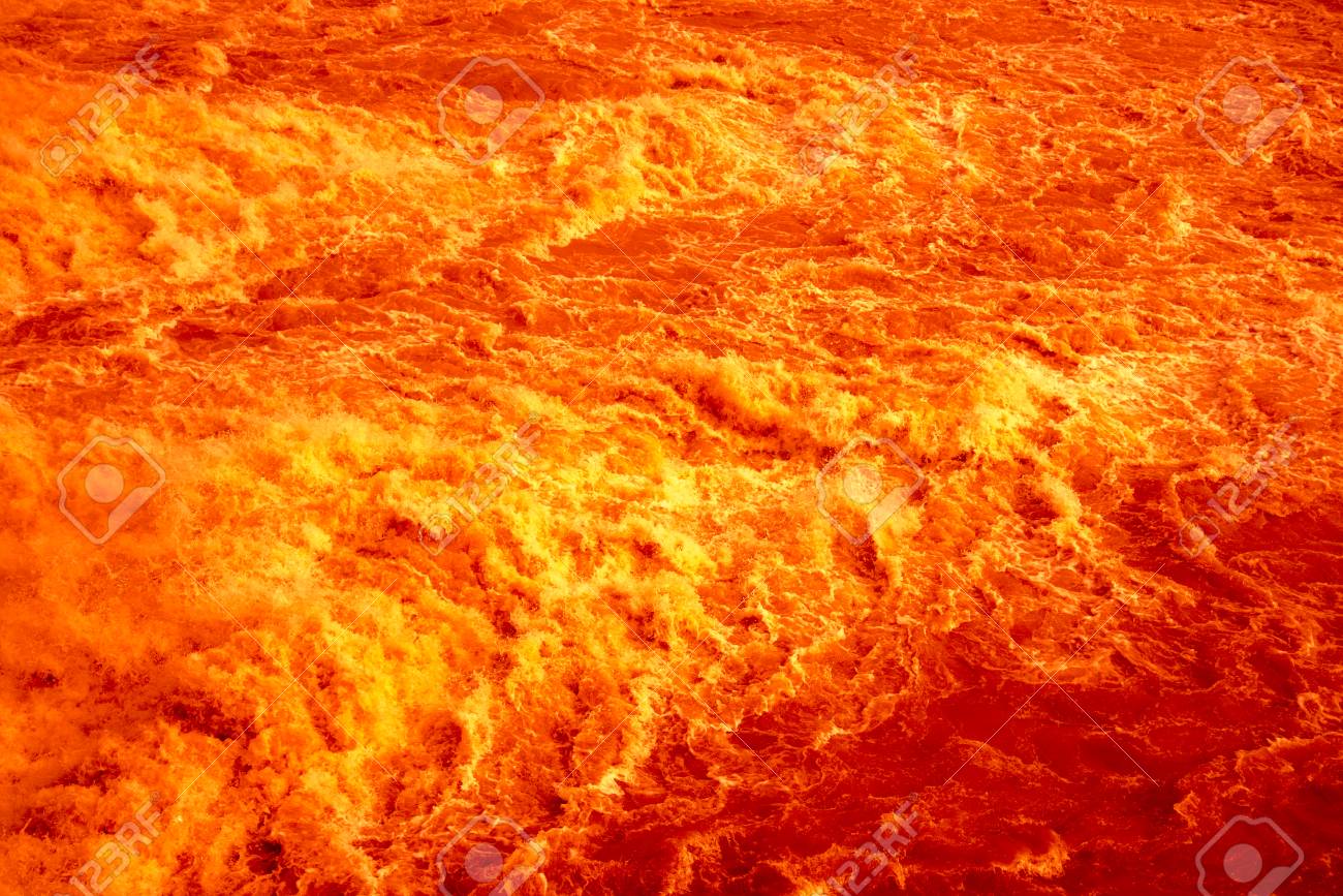 River Of Magma Lava Background Texture Stock Photo Picture And